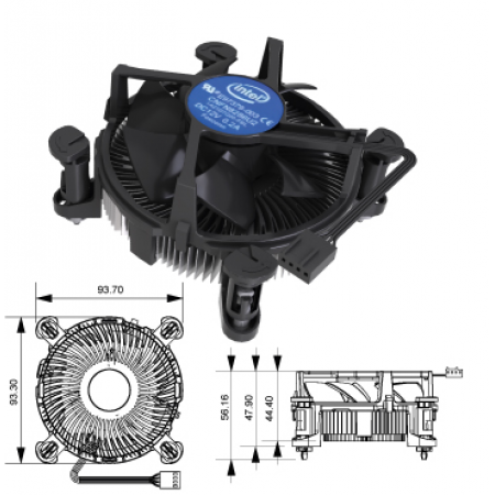 COOLER INTEL LGA1700/1200